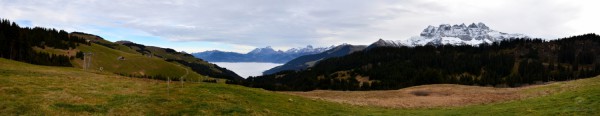 Vue sur le Chablais depuis Champoussin (1600m) (30.11.2014)  