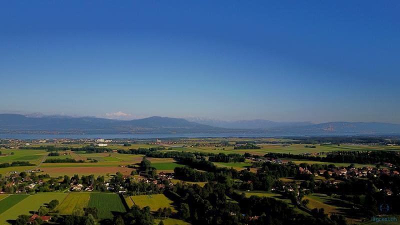 Nyon et le Mont Blanc