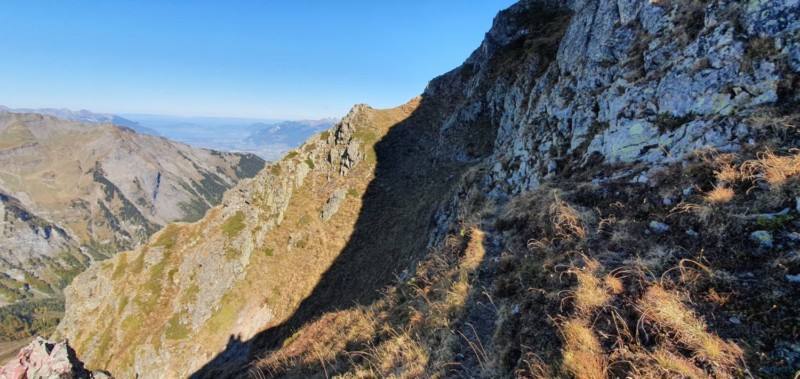 Le chemin pour aller a la dent du salantin