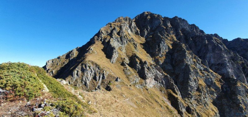 Col du Jorat vue sur l'objectif - Dent du Salantin