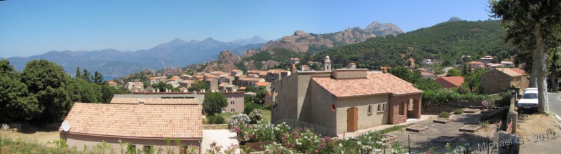 Piana (plus beau village de France) - Corse-du-sud 