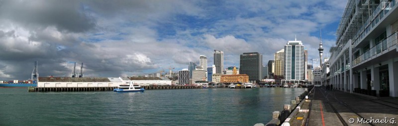 Auckland, île du nord - première ville du pays (c'est pas la capitale ;) )