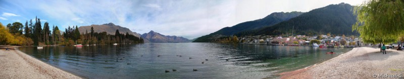 Queenstown et le Wakatipu lake - Otario