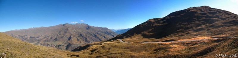 Crown Range Road - Near Queenstown - Otago