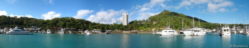 Hamilton Island's marina - Queensland