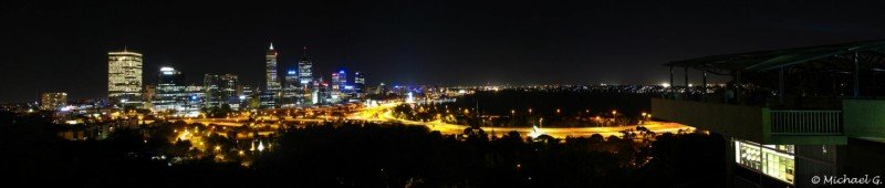 Perth by night - Western Australia