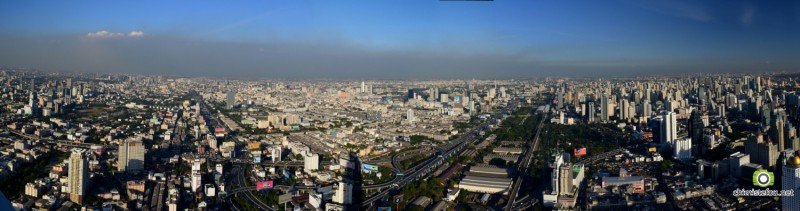 Bangkok from Baiyoke sky tower 3