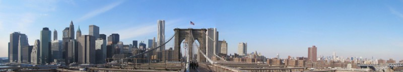 New York South Manhattan from brooklin